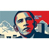 ConversationPrints BARACK OBAMA YES WE CAN GLOSSY POSTER PICTURE PHOTO president election usa
