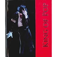 Michael Jackson Magnetic Journal, Casebound, 100 Sheets, 8.25 x 6.25 inches, Red One Journal (512C)