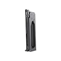 Well Fire 16 Rounds Single Stack 1911 CO2 Airsoft Magazine (Color: Black)