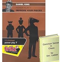 Power Play 7: Improve Your Pieces Chess Training Software and Common Sense in Chess E-Book Bundle: 2 Items