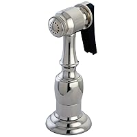KINGSTON BRASS KBSPR6 Made to Match Kitchen Faucet Side Sprayer, Polished Nickel