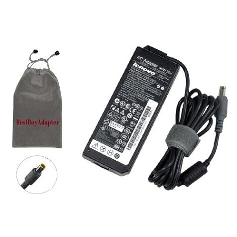Bundle: 3 items - Adapter/Power Cord/Free Carry Bag:Original Lenovo 90W 20V 4.5A AC Adapter 42T5292 For IBM/ Lenovo IBM Lenovo ThinkPad:X301 4057,X60,X60 1706,X60 1707,X60 1708,X60 1709,X60 2509,X60 2510, 100% Compatible 40Y7659.Include Pouch Bag
