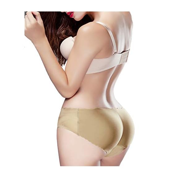 Sliot Women Butt Pads Enhancer Panties Padded Hip Underwear
