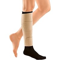 CircAid Juxtalite Lower Leg System – Easy to Use Adjustable Compression Level Garment for Men & Women, Leg Circulation, Compatible with Elastic Stockings, Medium/Long