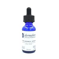 Hyaluronic Acid Serum 100% Pure: High Molecular Weight: 1.83 Million: 1.5% HA Concentrate, High Viscosity: Calming & Firming Moisturizer For All Skin Types: Paraben and Fragrance-Free ( 1oz. 30ml )