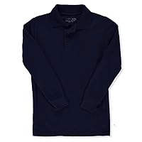 Galaxy Uniform Boys' Long-Sleeved Pique Polo Shirt