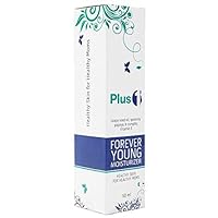 Pregnancy Facial Moisturizer, Plus 1 Skincare Forever Young Moisturizer - 2 PACK [Coconut Oil, Green Tea, Rosehip] | Best Maturnity Facial Moisturizer to Prevent Signs of Aging