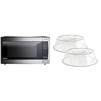 Panasonic Microwave Oven NN-SN966S with Nordic Ware Microwave Cover