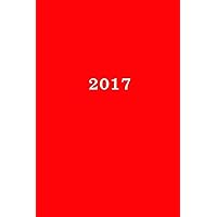2017: Kalender/Terminplaner: 1 Woche auf 2 Seiten, Format ca. A5, Cover rot (German Edition) 2017: Kalender/Terminplaner: 1 Woche auf 2 Seiten, Format ca. A5, Cover rot (German Edition) Paperback