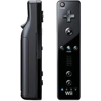 Nintendo Wii Remote Controller - Black (Renewed)