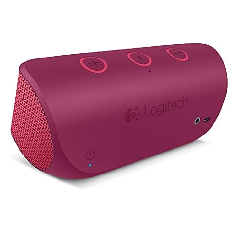 Logitech X300 Mobile Wireless Stereo Speaker, Red