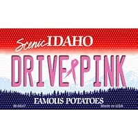 Drive Pink Idaho Novelty Metal Magnet M-9647