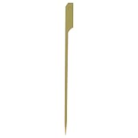 Restaurantware 6 Inch Paddle Bamboo Skewers 1000 Sturdy Disposable Bamboo Food Picks - Sturdy Paddle Head Bamboo Appetizer Picks Sustainable For Serving Appetizers and Cocktail Garnishes