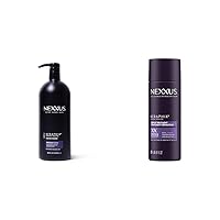 Keraphix ProteinFusion Conditioner with Keratin Protein and Black Rice for Damaged Hair 33.8 oz & Keraphix Damage Repair Pre-Wash Treatment Cream for Dry Hair with Keratin Protein