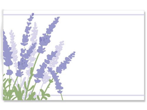 50 pack Lavender Field-No SentimentEnclosure Cards (20 unit, 50 pack per unit.)