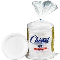 Chinet Paper Lunch Plates, 225 count (4 Pack)