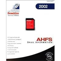Ahfs Drug Information 2002 - Multimedia Card for Palm OS Pda