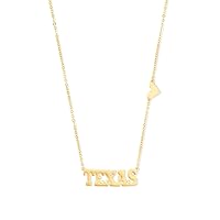 Kendra Scott Texas Pendant Necklace in 18k Gold Vermeil, Fine Jewelry for Women