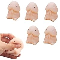 Mini Penis Stress Toy (6 PCS) Adopt a Pet Penis Gag Gift Funny Gift Bachlorette Party Gifts Prank Toy