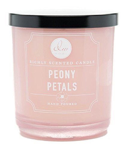 Dw Home Peony Petals Richly Scented Candle Small Single Wick Hand Poured 4 Oz