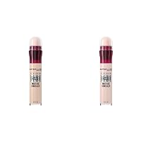 Maybelline Instant Age Rewind Dark Circles Concealer Bundle with Shade 110 and Shade 095, 1 Count Each