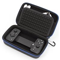 CASEMATIX Carry Case Compatible With Razer Kishi V2 Mobile Gaming Controller and Razer Edge Handheld for Android or iOS Smartphones, Includes Case Only