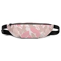 Fanny Pack - Camo Pink Butterfly - Fanny Pack for Women Designer Fanny Pack Nature Fanny Pack Hip Purse Large City Bag Hip Bag Bum Bag Lightweight Travel Purse Phone Bag