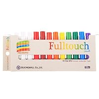 Fulltouch 10-Color Mix Chalk 12pcs
