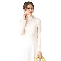 Untitled 15311009 Women's Cut and Sewn Inner Sheer Turtleneck Knit