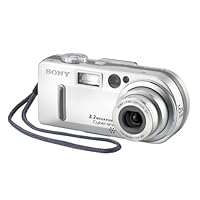 Sony DSCP7 Cyber-shot 3.2MP Digital Camera w/ 3x Optical Zoom