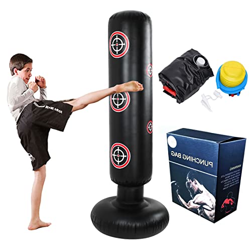 Amazon.com : TOCO FREIDO Heavy Punching Bag UNFILLED Set for Adults Kids,  Kick Boxing Set with Ceiling Hook Steel Chain, Hanging Heavy Bag for Adults  Men Women Muay Thai, MMA, Taekwondo Home