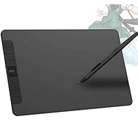 Drawing Tablet 10x6 Inches Graphics Tablet Animation Drawing Board with Tilt 8192 Pressure for Art Online Education