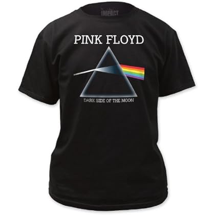 Pink Floyd Rock Band Music Group The Dark Side of The Moon Adult T-Shirt Tee Black