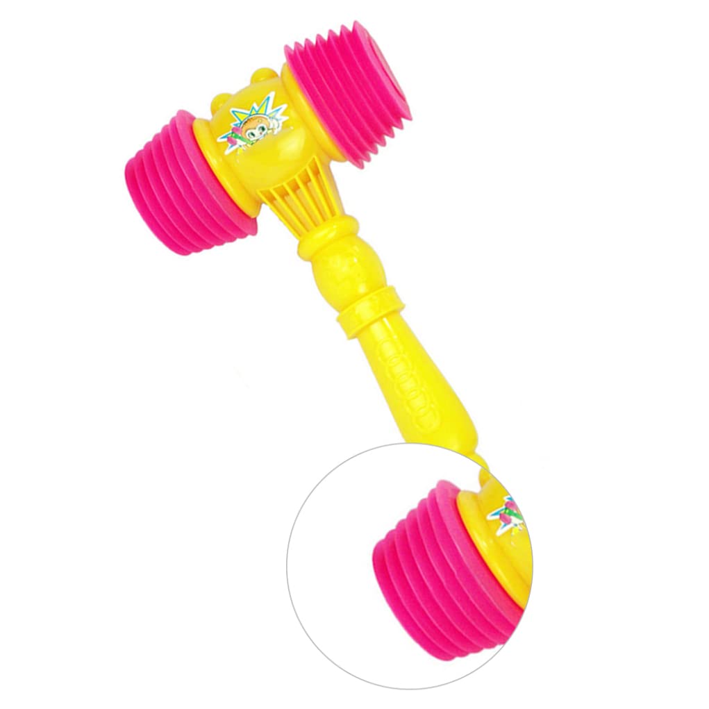 LokweeTal Squeaky Hammer Plastic Gavel Squeaky Toy Kids’ Squeaking Hammer Pounding Toy for Kids Baby and Party Favors Toy Hammer