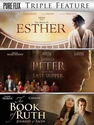 DVD-Biblical Trilogy: Esther/Apostle Peter & Last