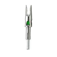 Axe Green Lit Nocks for AX405 Crossbolts - Designed to fit AX405 .166 Diameter Crossbolts, Crossbow String Activated, Injection Molded Lighted Nock System, Super Bright LED, Weight: 44 Grains