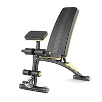 Sit Up Bench Home Fitness Chair, Multi-function Sit-up Board, Home Gym Adjustable Exercise Dumbbell Bench