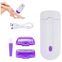 Focusing Silky Smooth Hair Eraser, Portable Painless Hair Removal Tool, Rechargeable Epilator Smooth Touch Hair Remover, Applicable to Any Part of The Body Gift for Women Christmas Mothers Day Gifts