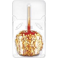 Perfect stix Plastic Candy Apple Container with Sticks. 40 containers and 40 Sticks
