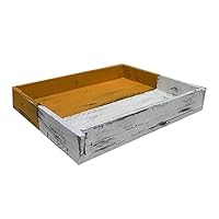 Two Tone Extra Large Wood Display/Serving Tray - 32
