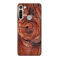 R0603 Wood Graphic Printed Case Cover for Motorola Moto G8