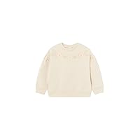 Mayoral Fleece pullover for Baby-Girls Chickpea