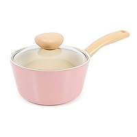 Neoflam Retro 1.5qt Saucepan with Glass Lid | Made in Korea