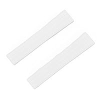 18mm 19mm watchband for Patek Strap for Philippe Belt Ladies Aquanaut 5067A 491PTK Rubber Watch Band (Color : White, Size : 18mm no Buckle)