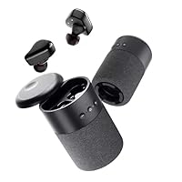 GENERIC Mini Wireless Earbuds and Speaker 2 in 1 Mini Subwoofer Phone Speaker Waterproof, Black, ET-B20