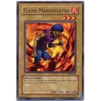 Yu-Gi-Oh! - Flame Manipulator (LOB-016) - Legend of Blue Eyes White Dragon - Unlimited Edition - Common