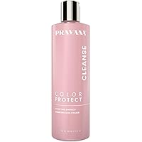 Pravana Color Protect Color Care Shampoo | Maintains Vibrant Color & Prevents Fading | For Color-Treated Hair | Enriched to Improve Manageability & Strength | 11 Fl Oz