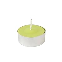 100-Piece Tealight Candles, Lime Green Citronella