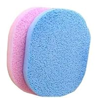 Face Cleaning Makeup Remover sponge Facial Sponges Soft Pad Puff for Women and Girls (Multi-color) (pack of 2)