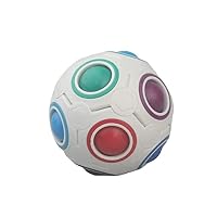 Rainbow Ball Magic Ball Magic Soccer Ball 2.76 Inches Creative Children's Intelligence Puzzle Toys Children's Puzzle Toys